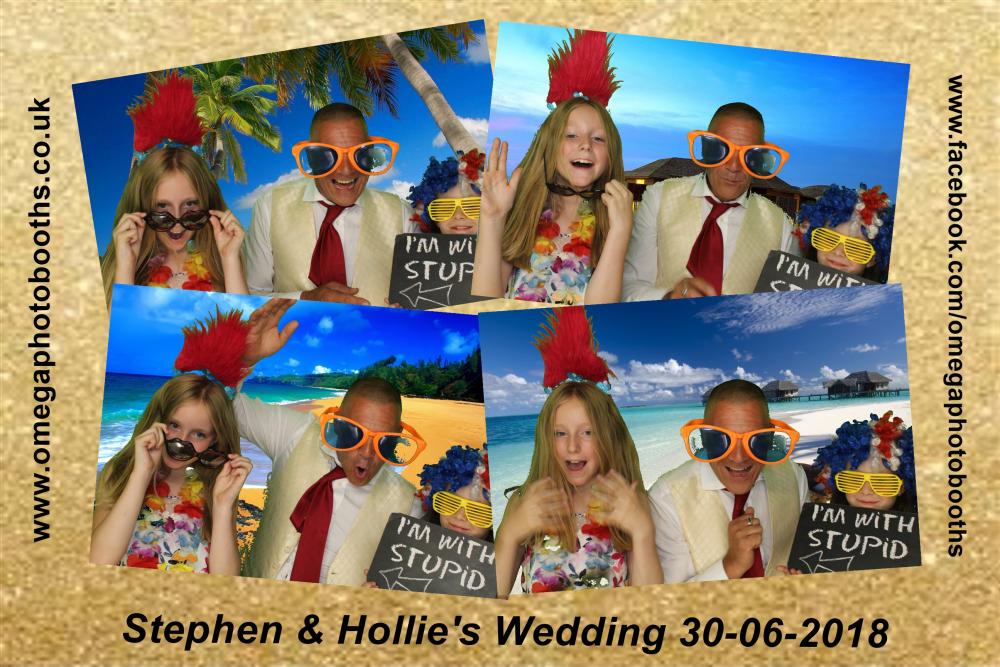 Stephen & Hollie's Wedding | View more photos from the event at gallery.omegaphotobooths.co.uk/u/OmegaPhotobooths/Stephen-Hollies-Wedding
